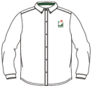 Boy's White Long  Shirt 男长衬衫（Y7-Y10）